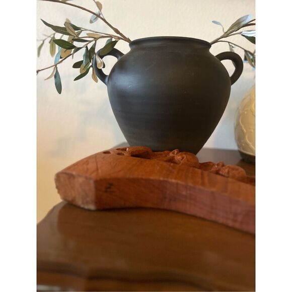 Hand carved Wood Elephant Train Bridge Made in Thailand 5 Elephants - Picture 7 of 13